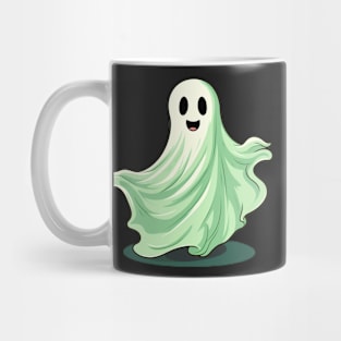 Happy Cartoon Ghost Mug